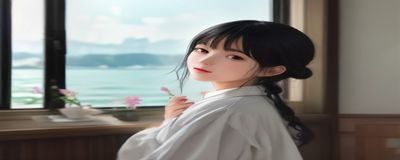Pixiv人气芙宁娜同人画师作品展示，清水治愈系画风，芙宁娜枫丹街头日常场景，色调温暖明亮